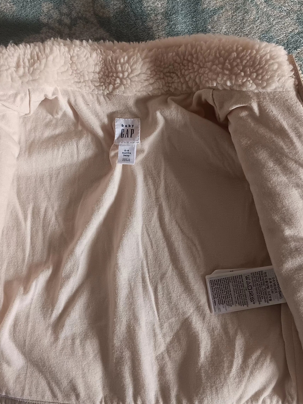 GAP Cream Sherpa-Lined Women’s Robe